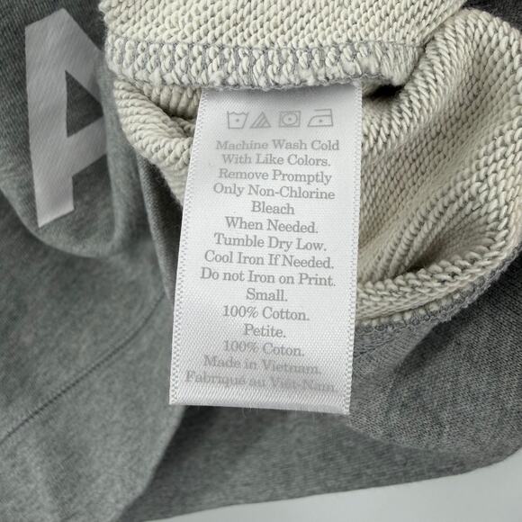 Everlane 100% Human Crewneck Sweatshirt in heather gray Size S NWOT - Picture 3 of 4